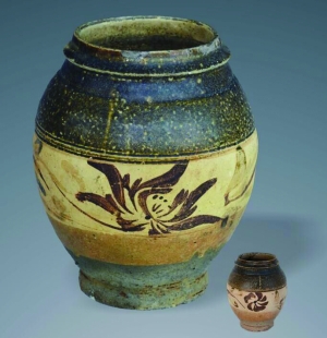 衡山窑独具技艺粉上彩釉绘花