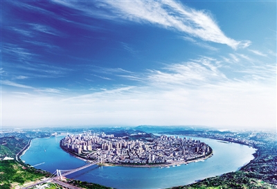 江津全景            ■江津区融媒体中心记者   吴刚   摄